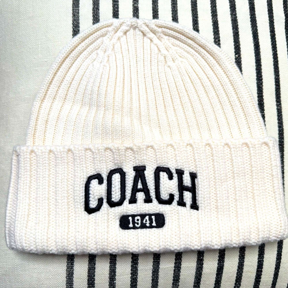 Coach beanie
